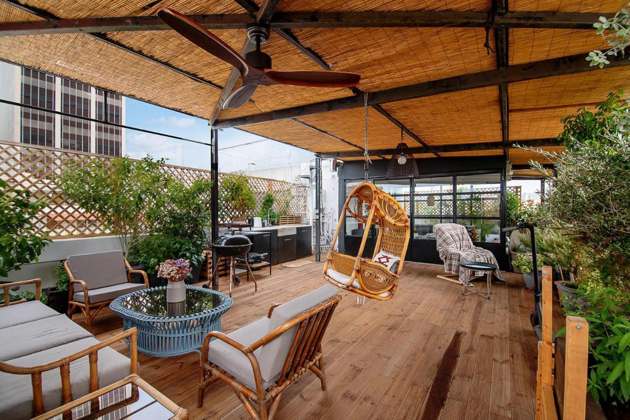 Unique Solar Penthouse With Jacuzzi And Sauna In Central אתונה מראה חיצוני תמונה
