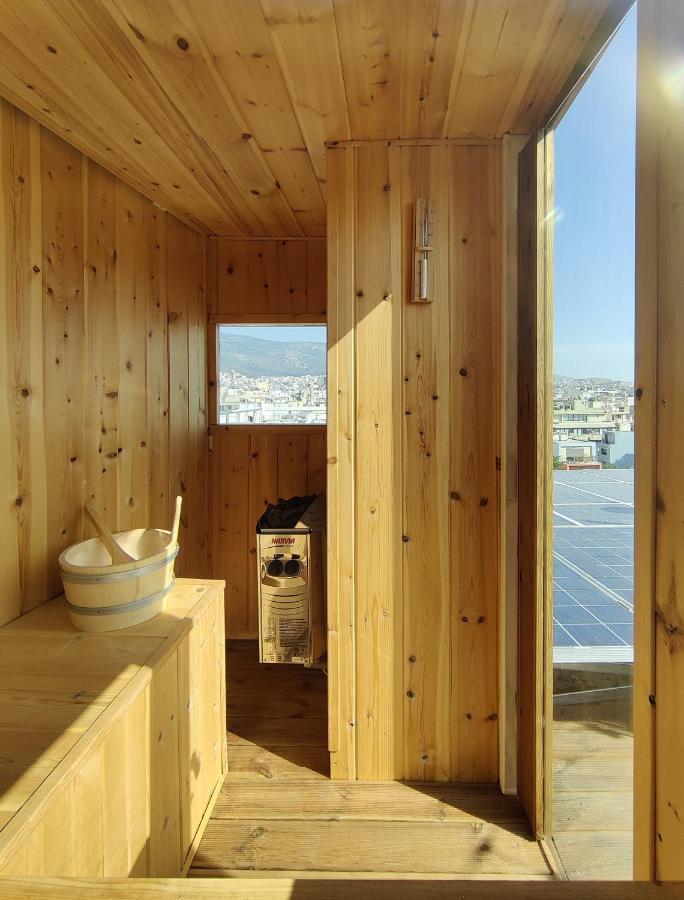 Unique Solar Penthouse With Jacuzzi And Sauna In Central אתונה מראה חיצוני תמונה