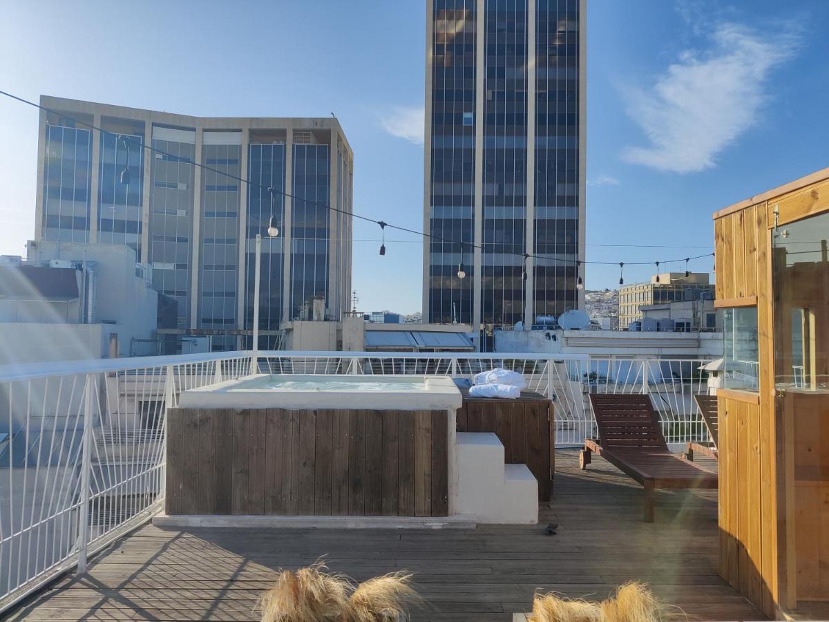 Unique Solar Penthouse With Jacuzzi And Sauna In Central אתונה מראה חיצוני תמונה